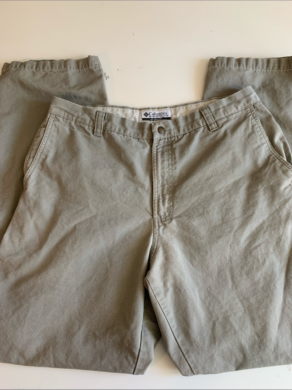 Columbia Men's Chino Pants in Light Tan